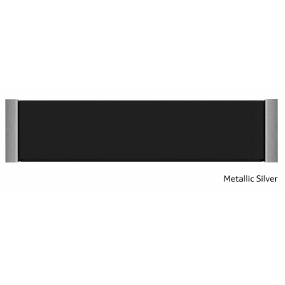 Neff NWD14L0M0 Σετ (N29HA11Y1+Z9014MY0) Εντοιχιζόμενο Θερμαινόμενο Συρτάρι 14cm + Πλαϊνά Metallic Silver